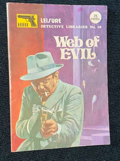 WEB OF EVIL - LEISURE DETECTIVE LIBRARIES NO. 18