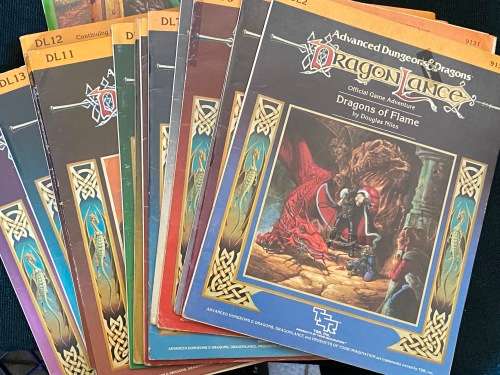 ADVANCED DUNGEONS & DRAGONS PACK REF 1 & 2 , DL 2 - 14