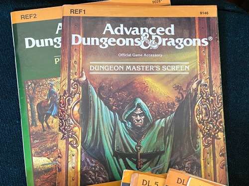 ADVANCED DUNGEONS & DRAGONS PACK REF 1 & 2 , DL 2 - 14