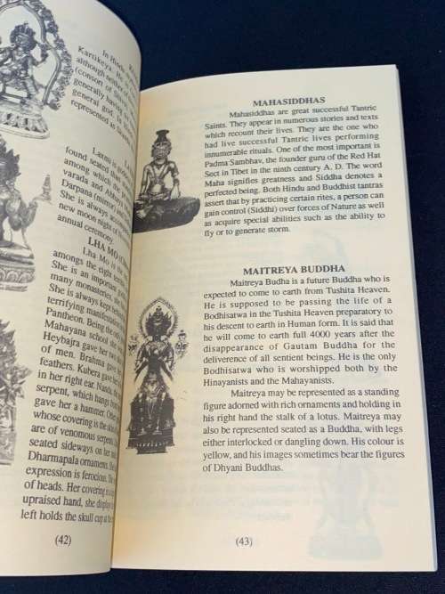 Short description of gods, goddesses and ritual objects of Buddhism and Hinduism in Nepal