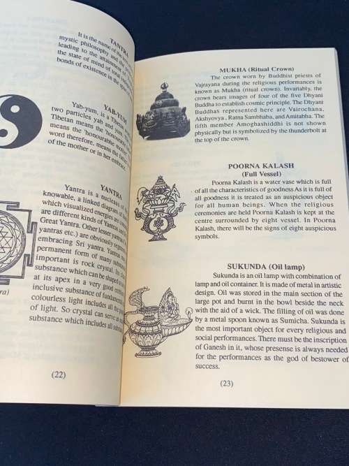 Short description of gods, goddesses and ritual objects of Buddhism and Hinduism in Nepal