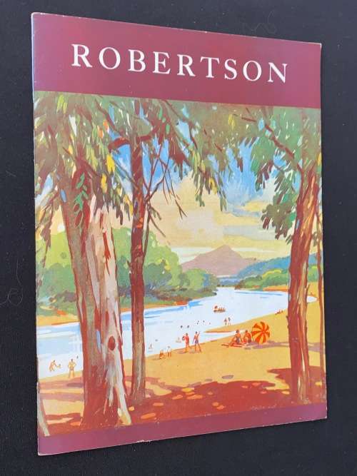 VINTAGE ROBERTSON TRAVEL BROCHURE DEPARTMENT OF SOUTH AFRICAN RAILWAYS