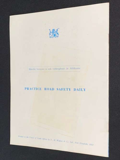 VINTAGE ROBERTSON TRAVEL BROCHURE DEPARTMENT OF SOUTH AFRICAN RAILWAYS
