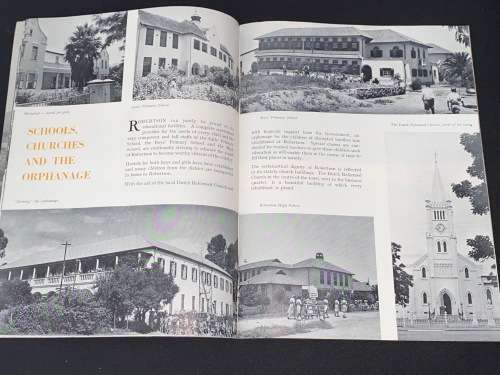 VINTAGE ROBERTSON TRAVEL BROCHURE DEPARTMENT OF SOUTH AFRICAN RAILWAYS