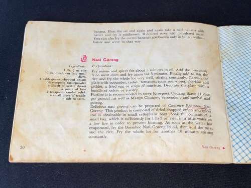CONIMEX RECIPES BOOKLET