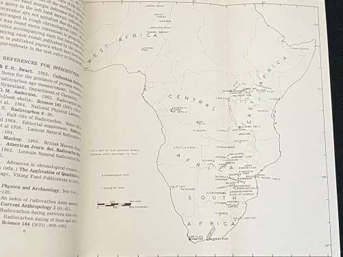 AN ANNOTATED LIST OF RADIOCARBON DATES FOR SUB-SAHARAN AFRICA BY J. DEACON SIGNED - ARCHEAOLOGY