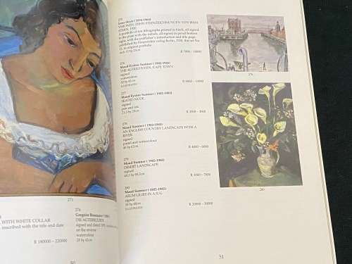 STEPHAN WELZ/SOTHEBY`S AUCTION CATALOGUE CAPE TOWN 11 / 12 OCTOBER 1999