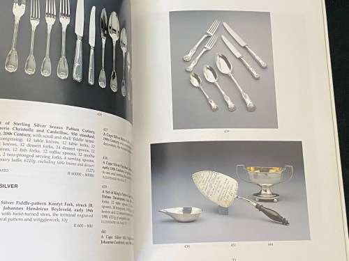 STEPHAN WELZ/SOTHEBY`S AUCTION CATALOGUE CAPE TOWN 11 / 12 OCTOBER 1999