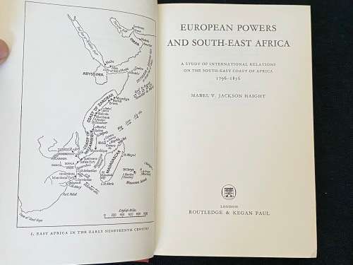 EUROPEAN POWERS AND SOUTH-EAST AFRICA 1796 - 1856 BY MV JACKSON HAIGHT