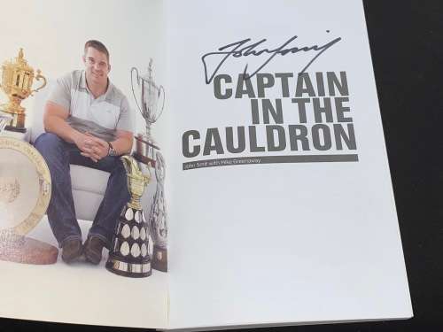 CAPTAIN IN THE CAULDRON BY MIKE GREENAWAY SIGNED BY JOHN SMIT