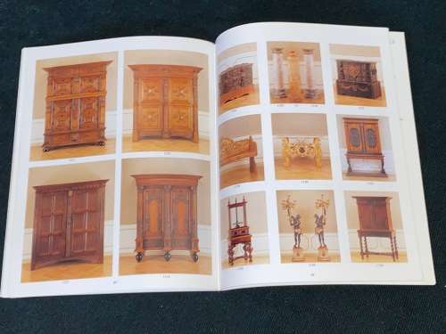 SOTHEBY`S CATALOGUE SELECTED FURNITURE, IMPORTANT CLOCKS AND WATCHES AMSTERDAM 1994