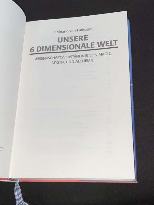 UNSERE 6 DIMENSIONALE WELT - ILLOBRAND VON LUDWIGER
