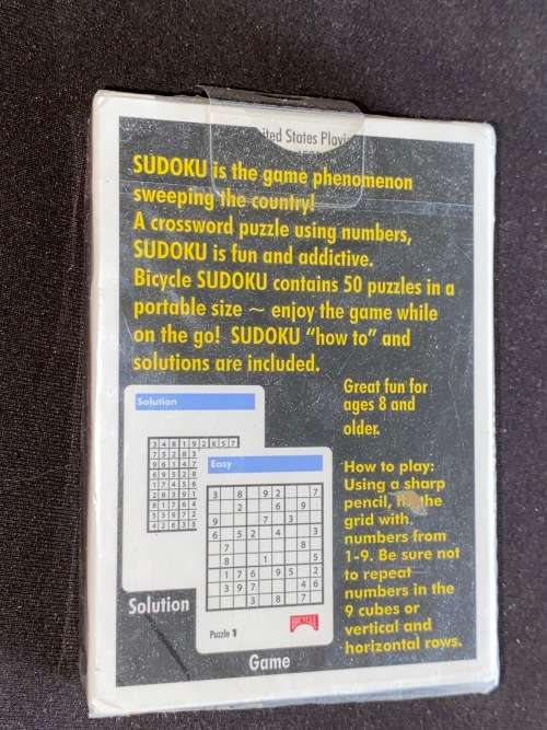 BICYCLE SUDOKU 50 PUZZLES VOL2