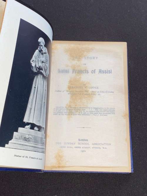 THE STORY OF ST. FRANCIS OF ASSIS BY FRANCIS E. COOKE