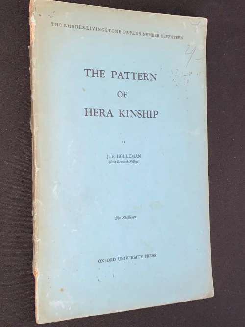 THE PATTERN OF HERA KINSHIP BY J.F. HOLLEMAN