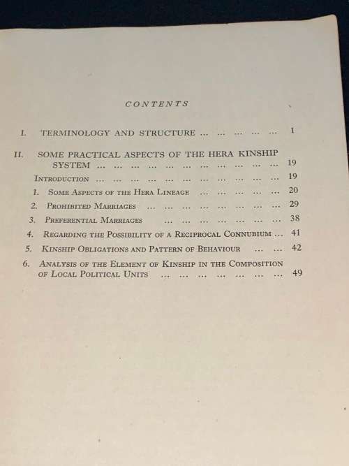 THE PATTERN OF HERA KINSHIP BY J.F. HOLLEMAN