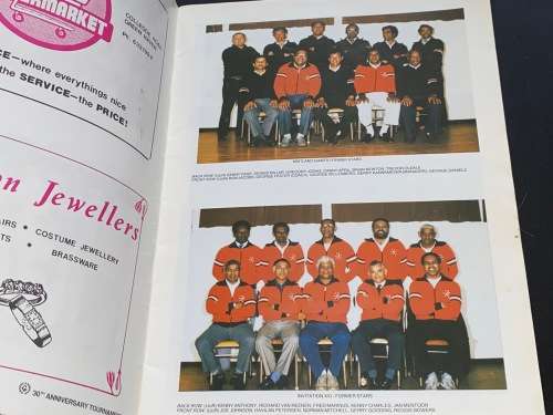 MAITLAND GIANTS 30TH ANNIVERSARY TOURNAMENT DECEMBER 1985 PROGRAMME