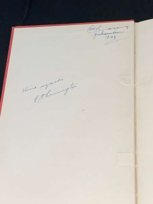 UNION OF SA NATIVE ADMINISTRATION IN THE UNION OF SOUTH AFRICA BY H. ROGERS & P.A. LININGTON SIGNED