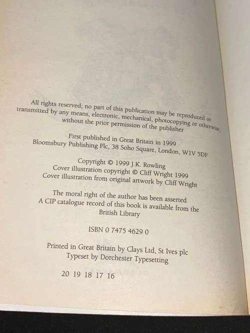 HARRY POTTER AND THE PRISONER OF AZKABAN BY J.K.ROWLING