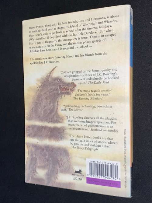 HARRY POTTER AND THE PRISONER OF AZKABAN BY J.K.ROWLING