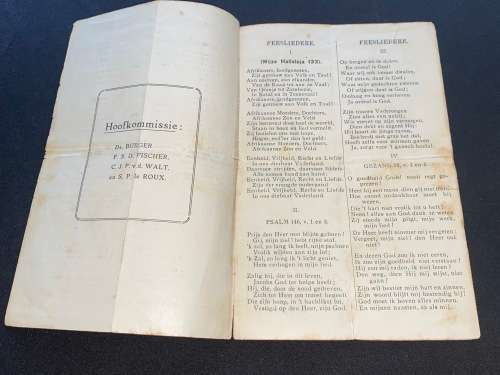 DINGAANS FEES OUDTSHOORN PROGRAM 1920