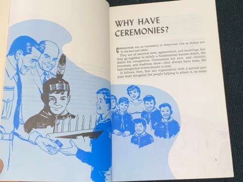 STAGING DEN AND PACK CEREMONIES - BOY SCOUTS OF AMERICA