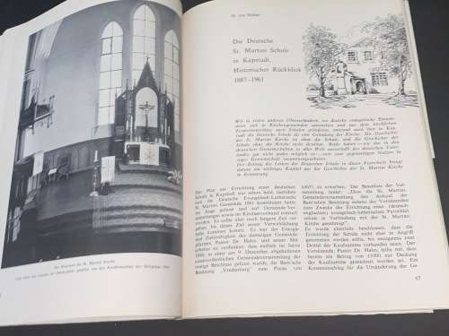 JAHRHUNDERTFEIER DEUTSCHE ST. MARTINI KIRCHE KAPSTADT 1861 - 1961
