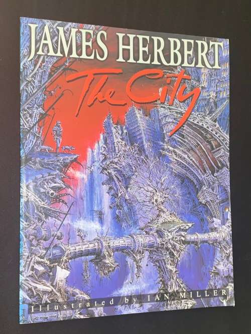 THE CITY BY JAMES HERBERT ILLUSTRATED BY IAN MILLER