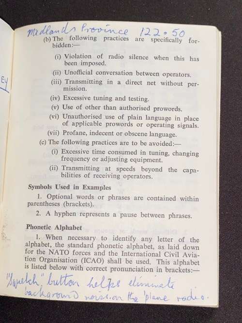 CONFIDENTIAL HANDBOOK OF INFORMATION FOR THE GUIDENCE MEMBERS OF THE B.S.A. POLICE FIELD RESERVE