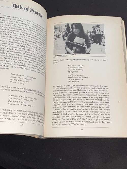 BOB DYLAN STARRING IN ROLLING THUNDER LOGBOOK BY SAM SHEPARD