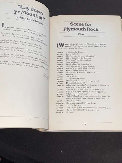 BOB DYLAN STARRING IN ROLLING THUNDER LOGBOOK BY SAM SHEPARD