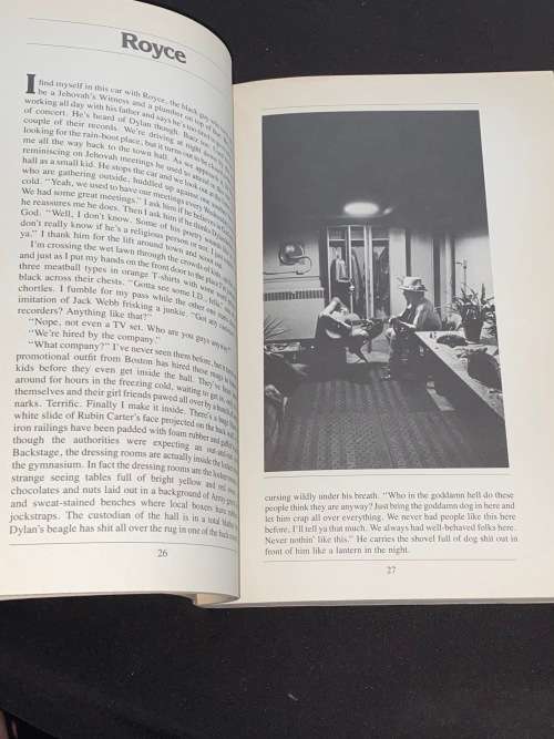 BOB DYLAN STARRING IN ROLLING THUNDER LOGBOOK BY SAM SHEPARD