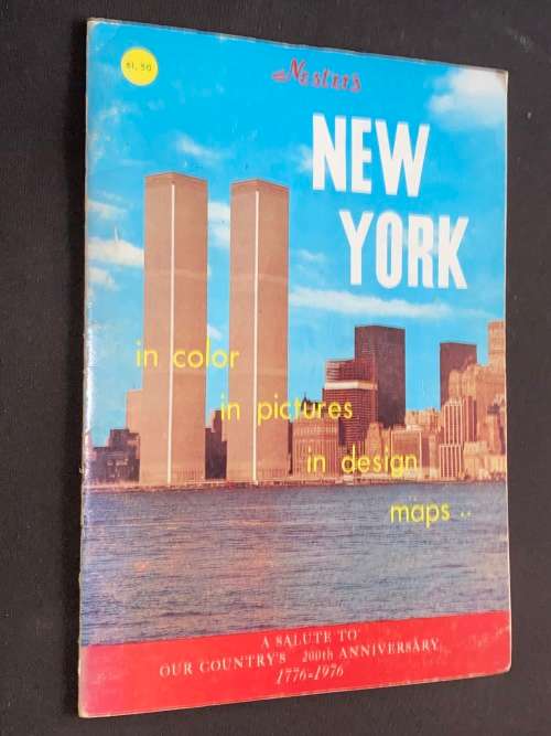 VINTAGE NESTER`S NEW YORK IN COLOUR PICTURES IN DESIGN MAPS