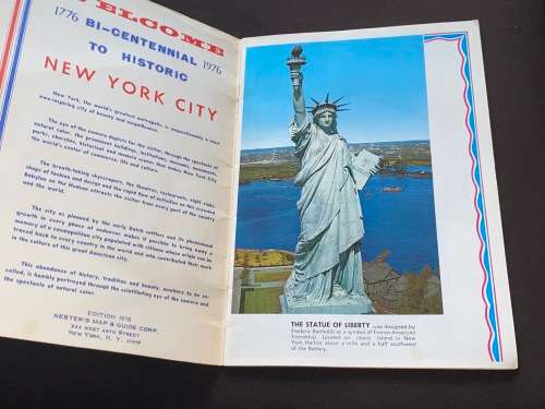 VINTAGE NESTER`S NEW YORK IN COLOUR PICTURES IN DESIGN MAPS