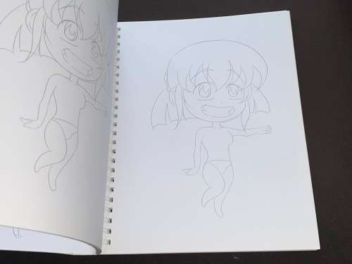 SKETCH & DRAW MANAGA SHOJO - DRESS AND COLOUR YOUR OWN MODELS