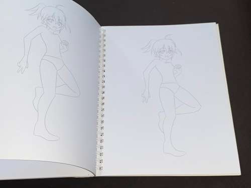 SKETCH & DRAW MANAGA SHOJO - DRESS AND COLOUR YOUR OWN MODELS