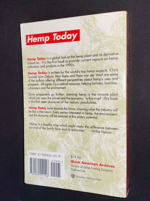 HEMP TODAY BY ED ROSENTHAL