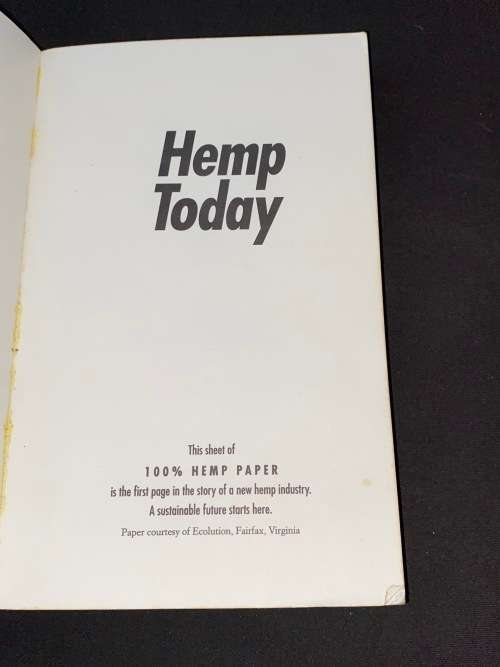 HEMP TODAY BY ED ROSENTHAL