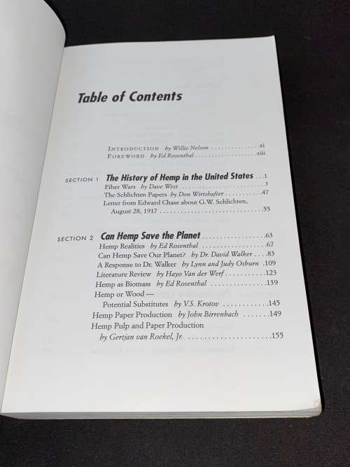 HEMP TODAY BY ED ROSENTHAL