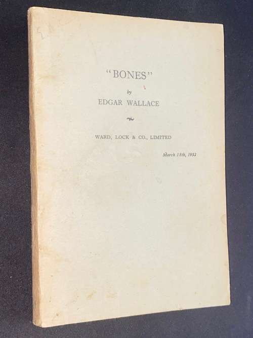 BONES BY EDGAR WALLACE