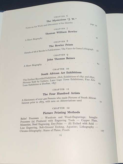 PICTORIAL ART IN SOUTH AFRICA DURING THREE CENTURIES TO 1875 BY A. GORDON-BROWN 1952
