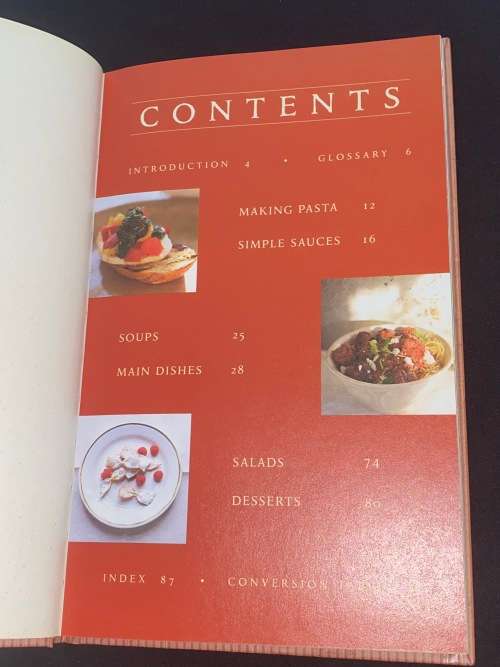 PASTA NOODLES, LASAGNA, RAVIOLI, PESTOS A GOURMET PANTRY COOK BOOK BY JANE STACEY