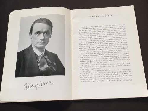 GOETHEANUM SCHOOL OF SPIRITUAL SCIENCE - RUDOLPH STEINER