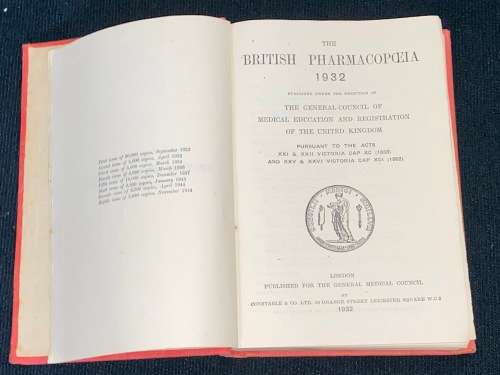 THE BRITISH PHARMACOPEIA 1932