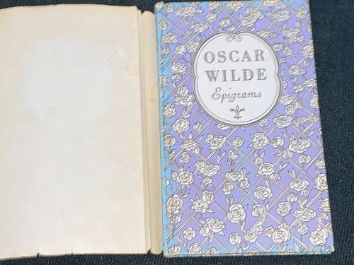 OSCAR WILDE EPIGRAMS