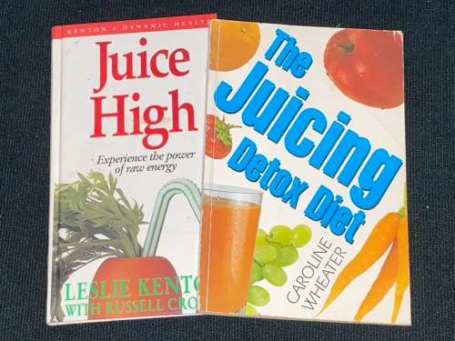 JUICE BOOK RECIPES  X 2