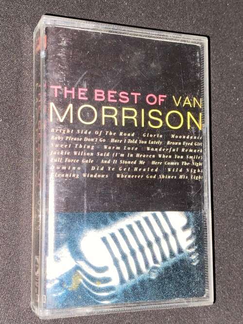THE BEST OF VAN MORRISON  CASSETTE TAPE 1990