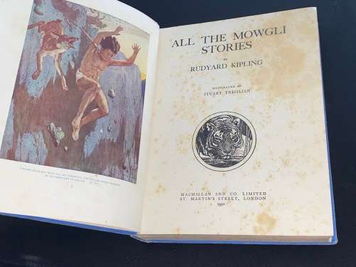 ALL THE MOWGLI STORIES BY RUDYARD KIPLING 1950
