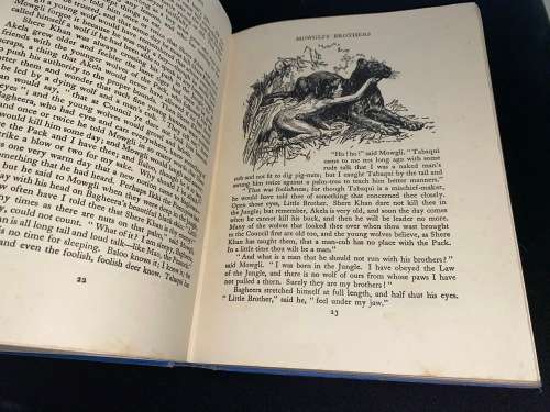 ALL THE MOWGLI STORIES BY RUDYARD KIPLING 1950