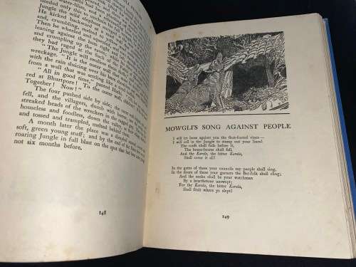 ALL THE MOWGLI STORIES BY RUDYARD KIPLING 1950